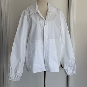 Helmut Lang White Stadium Jacket, NWT